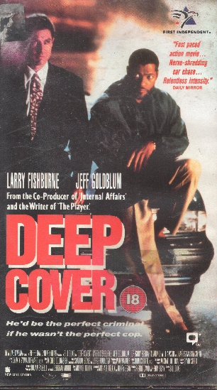 (image for) Deep Cover VHS Video Cert 18